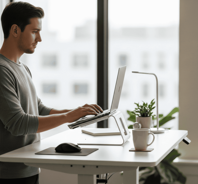 laptop stand for neck pain