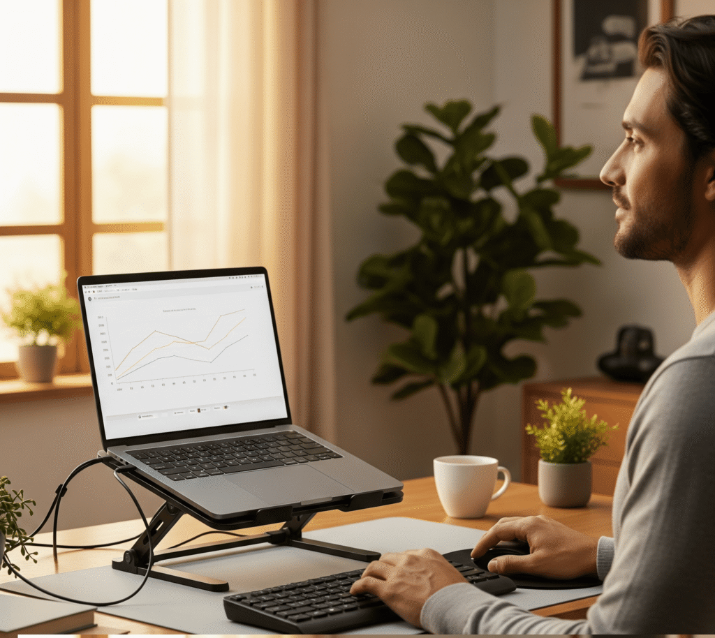 laptop stand for neck pain

